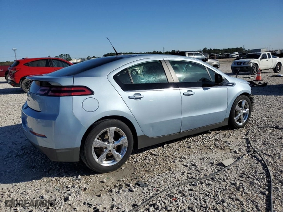 2013 Chevrolet Volt with VIN 1G1RA6E48DU109686, listed as a Copart auction lot 87020864 with 0 mi miles and Salvage Title. Bid and sale history available at carsss.com. Image 3.