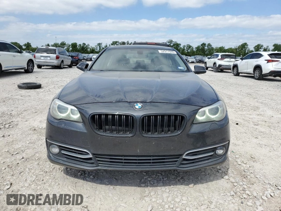 2016 BMW 5 Series 535i with VIN WBA5B1C5XGG128970, listed as a Copart auction lot 52917445 with 215,185 mi miles and Salvage Title. Bid and sale history available at DreamBid. Image 5.