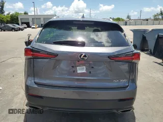 2021 Lexus NX 300 with VIN JTJDARBZXM2187754, listed as a Copart auction lot 60242005 with 61,455 mi miles and Salvage title. Bid and sale history available at DreamBid. Image 6.