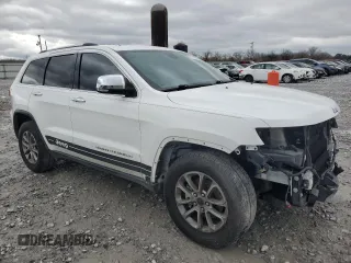 2014 Jeep Grand Cherokee Limited with VIN 1C4RJEBG5EC573283, listed as a Copart auction lot 48155395 with 141,645 mi miles and Salvage Title. Bid and sale history available at carsss.com. Image 4.