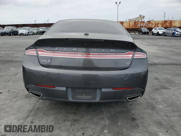 2016 Lincoln MKZ with VIN 3LN6L2GK8GR633923, listed as a Copart auction lot 58014495 with 119,579 mi miles and Salvage title. Bid and sale history available at DreamBid. Image 6.