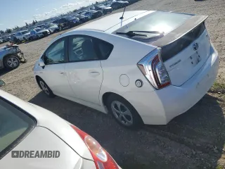 2013 Toyota Prius One with VIN JTDKN3DU9D5557507, listed as a Copart auction lot 52367125 with 45,178 mi miles and Clean Title. Bid and sale history available at carsss.com. Image 2.