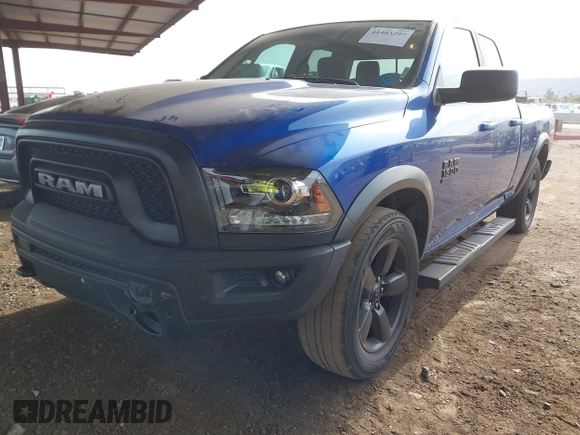 2019 Ram 1500 Classic Warlock with VIN 1C6RR6GG2KS695034, listed as a IAAI auction lot 41403297 with 89,660 mi miles. Bid and sale history available at carsss.com. Image 17.
