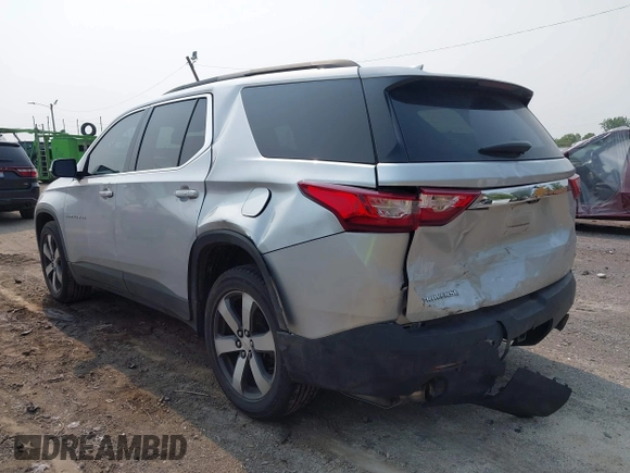 2019 Chevrolet Traverse LT z VIN 1GNERHKW7KJ257026, wystawiony jako IAAI lot #42397645 z przebiegiem 78 977 mil mil oraz . Historia ofert i sprzedaży dostępna na DreamBid. Obrazek 3.
