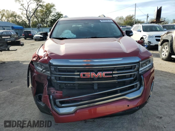 2020 GMC Acadia AT4 z VIN 1GKKNLLS2LZ120346, wystawiony jako Copart lot #80435014 z przebiegiem 41 348 mil mil oraz Szkoda całkowita • Salvage title. Historia ofert i sprzedaży dostępna na DreamBid. Obrazek 5.