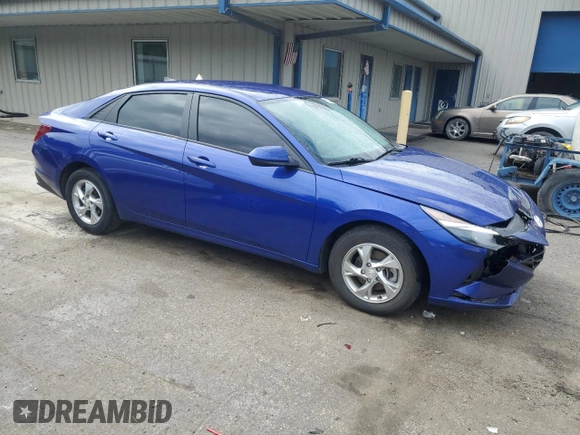2023 Hyundai Elantra SE with VIN KMHLL4AG8PU610086, listed as a Copart auction lot 61338245 with 17,896 mi miles and Salvage title. Bid and sale history available at DreamBid. Image 4.