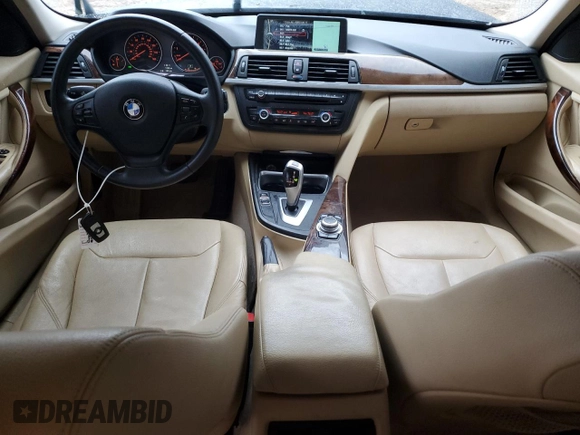 2013 BMW 3 Series 328i with VIN WBA3A5G58DNP19494, listed as a Copart auction lot 43179725 with 77,213 mi miles and Salvage Title. Bid and sale history available at carsss.com. Image 8.