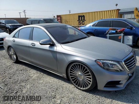 2015 Mercedes-Benz S 550 z VIN WDDUG8CB1FA083469, wystawiony jako Copart lot #54356545 z przebiegiem 100 849 mil mil oraz Szkoda całkowita • Salvage title. Historia ofert i sprzedaży dostępna na DreamBid. Obrazek 4.