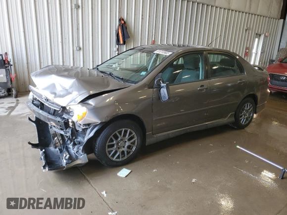 2007 Toyota Corolla CE with VIN 1NXBR32E17Z812429, listed as a Copart auction lot 61010905 with 168,123 mi miles and Non repairable. Bid and sale history available at DreamBid. Image 1.