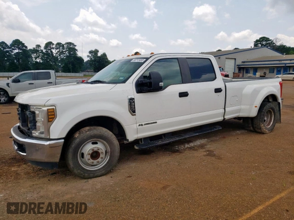 2019 Ford F-350 Lariat with VIN 1FT8W3CT5KEC67505, listed as a Copart auction lot 58712455 with 198,476 mi miles and Clean title. Bid and sale history available at DreamBid. Image 1.