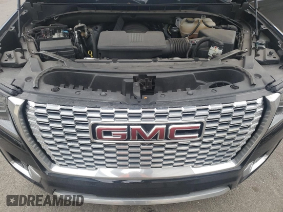 2023 GMC Yukon XL Denali with VIN 1GKS1JKL0PR210658, listed as a Copart auction lot 42574575 with 61,306 mi miles and Clean Title. Bid and sale history available at carsss.com. Image 12.