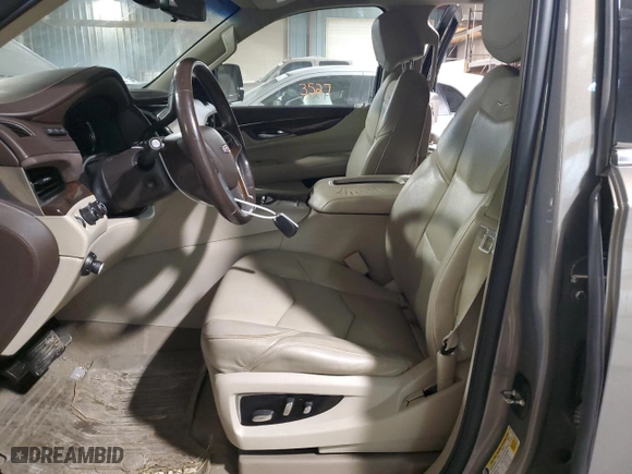 2017 Cadillac Escalade Luxury with VIN 1GYS4BKJ1HR215824, listed as a Copart auction lot 83069814 with 155,792 mi miles and Salvage Title. Bid and sale history available at carsss.com. Image 7.