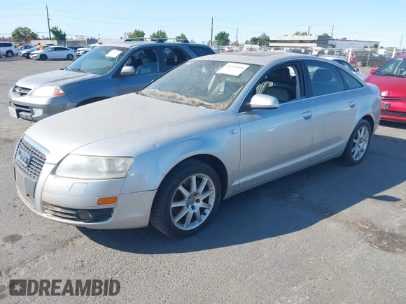 2005 Audi A6 with VIN WAUDG74F95N067286, listed as a IAAI auction lot 40220046 with 207,849 mi miles. Bid and sale history available at carsss.com. Image 2.