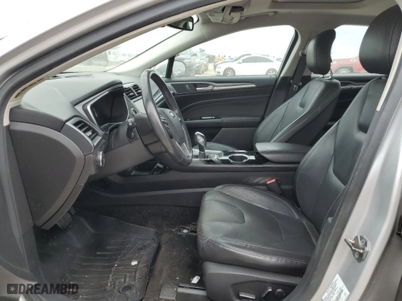 2013 Ford Fusion Titanium Hybrid with VIN 3FA6P0RUXDR374624, listed as a Copart auction lot 89191005 with 0 mi miles and Non Repairable. Bid and sale history available at carsss.com. Image 7.