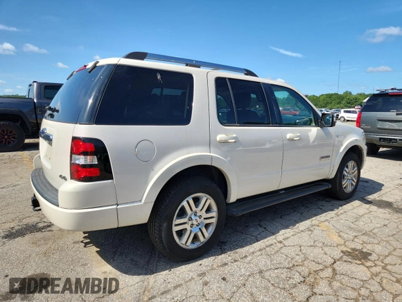 2008 Ford Explorer Limited with VIN 1FMEU75848UB00281, listed as a Copart auction lot 60835615 with 205,098 mi miles and Salvage title. Bid and sale history available at DreamBid. Image 3.