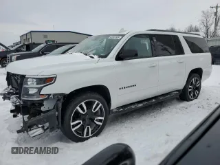 2018 Chevrolet Suburban Premier z VIN 1GNSKJKC0JR166765, wystawiony jako Copart lot #43997605 z przebiegiem 112 786 mil mil oraz Czysty tytuł • Clean title. Historia ofert i sprzedaży dostępna na DreamBid. Obrazek 1.