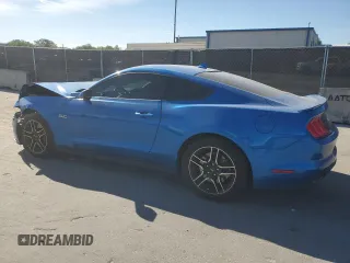 2020 Ford Mustang GT with VIN 1FA6P8CF8L5175338, listed as a Copart auction lot 49947045 with 62,954 mi miles and Salvage Title. Bid and sale history available at DreamBid. Image 2.
