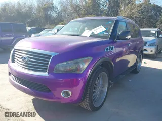 2012 Infiniti QX56 7-passenger with VIN JN8AZ2NE3C9016532, listed as a IAAI auction lot 41667990 with 183699 miles. Bid and sale history available at carsss.com. Image 18.