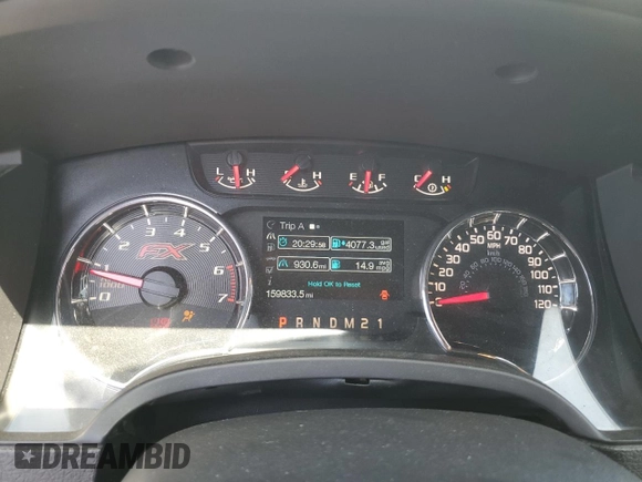 2012 Ford F-150 XL with VIN 1FTFW1EF9CFC12540, listed as a Copart auction lot 50686875 with 159,833 mi miles and Salvage Title. Bid and sale history available at carsss.com. Image 9.