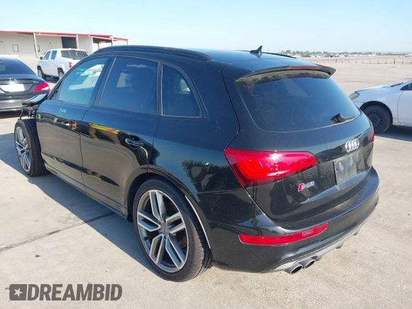 2016 Audi SQ5 Premium Plus with VIN WA1CCAFP8GA012796, listed as a IAAI auction lot 41989801 with 81,431 mi miles and . Bid and sale history available at DreamBid. Image 3.