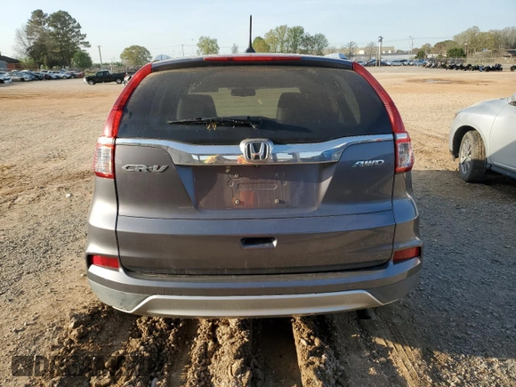2015 Honda CR-V EX-L with VIN 2HKRM4H72FH664249, listed as a Copart auction lot 51436325 with 198,551 mi miles and Salvage Title. Bid and sale history available at carsss.com. Image 6.