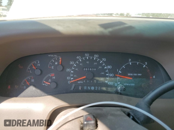 1999 Ford F-350 XL z VIN 1FTWW32F7XED47740, wystawiony jako Copart lot #69288404 z przebiegiem 201 638 mil mil oraz Szkoda całkowita • Salvage title. Historia ofert i sprzedaży dostępna na DreamBid. Obrazek 9.
