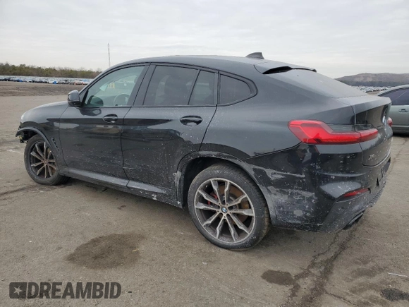 2021 BMW X4 M40i z VIN 5UX2V5C08M9H82988, wystawiony jako Copart lot #88169095 z przebiegiem 61 826 mil mil oraz Szkoda całkowita • Salvage title. Historia ofert i sprzedaży dostępna na DreamBid. Obrazek 2.