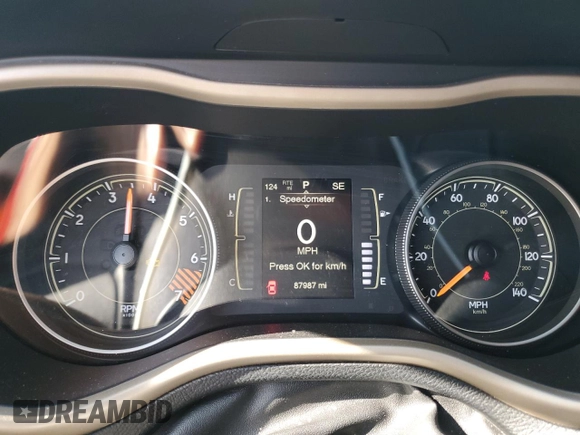 2015 Jeep Cherokee Sport with VIN 1C4PJLAB2FW689249, listed as a Copart auction lot 61716305 with 87,987 mi miles and Salvage title. Bid and sale history available at DreamBid. Image 9.