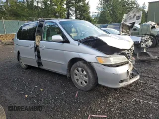 2003 Honda Odyssey EX-L with VIN 5FNRL18913B093284, listed as a Copart auction lot 82364343 with Not Provided miles and Salvage Title. Bid and sale history available at DreamBid. Image 4.