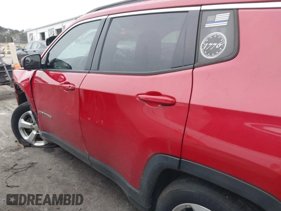 2019 Jeep Compass Altitude with VIN 3C4NJCBB0KT835265, listed as a IAAI auction lot 41298156 with 151,822 mi miles and . Bid and sale history available at DreamBid. Image 14.