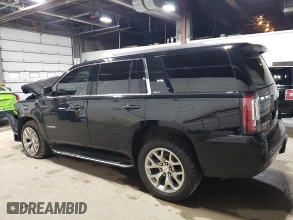 2019 GMC Yukon SLT Standard Edition with VIN 1GKS2DKC4KR393344, listed as a Copart auction lot 51942674 with 76,147 mi miles. Bid and sale history available at carsss.com. Image 2.