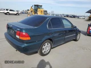 1998 Honda Civic EX with VIN JHMEJ8644WS000994, listed as a Copart auction lot 48209805 with 226,561 mi miles and Salvage Title. Bid and sale history available at carsss.com. Image 3.