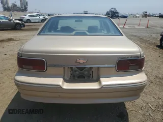 1996 Chevrolet Caprice Classic 1SA Special Value Pkg with VIN 1G1BL52W8TR131006, listed as a Copart auction lot 62535594 with 0 mi miles and Clean Title. Bid and sale history available at carsss.com. Image 6.