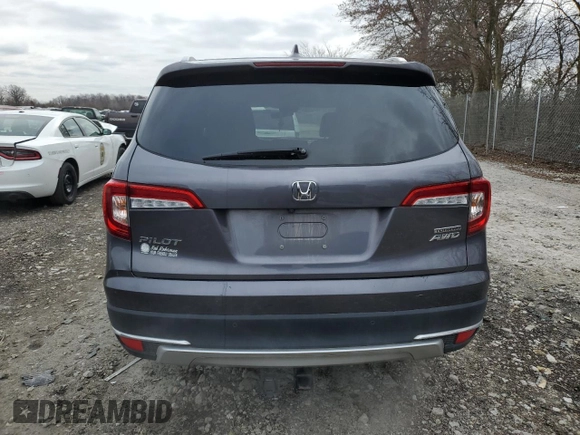 2022 Honda Pilot Touring 7-Passenger with VIN 5FNYF6H69NB033777, listed as a Copart auction lot 82638904 with 79,480 mi miles and Salvage Title. Bid and sale history available at carsss.com. Image 6.