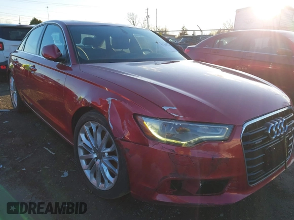 2013 Audi A6 Premium Plus with VIN WAUGFAFC9DN033329, listed as a IAAI auction lot 41768550 with 126,868 mi miles and . Bid and sale history available at DreamBid. Image 6.