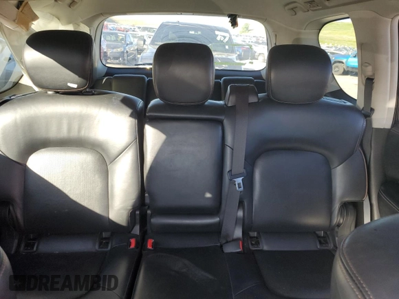 2020 Nissan Armada SL with VIN JN8AY2NC1L9619173, listed as a Copart auction lot 58111894 with 89,269 mi miles and Salvage Title. Bid and sale history available at carsss.com. Image 10.