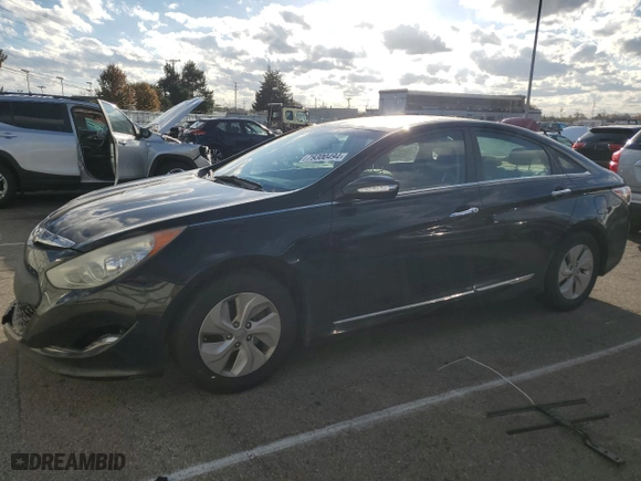 2013 Hyundai Sonata Hybrid Limited with VIN KMHEC4A41DA088297, listed as a Copart auction lot 79300494 with NaN miles and Salvage Title. Bid and sale history available at carsss.com. Image 1.