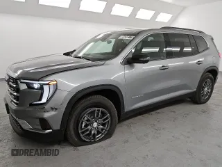 2025 GMC Acadia FWD Elevation z VIN 1GKENKRS3SJ129973, wystawiony jako Copart lot #89208175 z przebiegiem 3 391 mil mil oraz Czysty tytuł • Clean title. Historia ofert i sprzedaży dostępna na DreamBid. Obrazek 1.