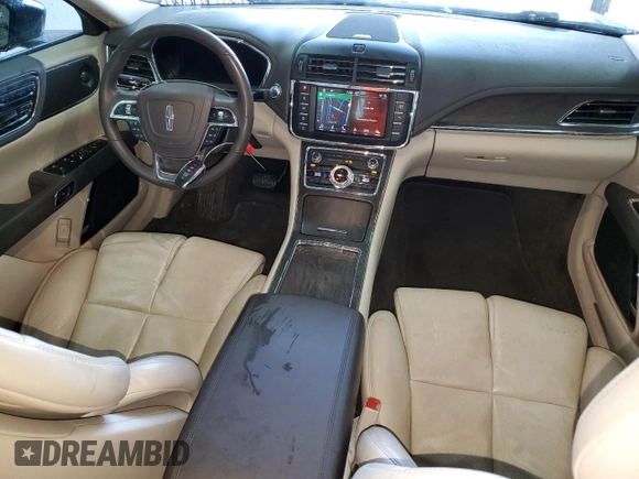 2017 Lincoln Continental with VIN 1LN6L9TP3H5614727, listed as a Copart auction lot 74480963 with Not provided miles and . Bid and sale history available at DreamBid. Image 8.