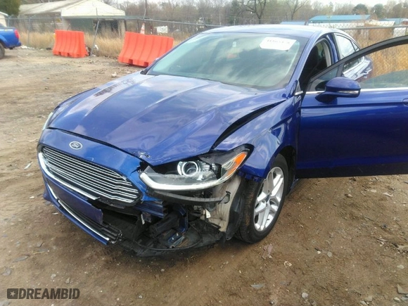 2016 Ford Fusion SE with VIN 3FA6P0H72GR309766, listed as a IAAI auction lot 41865478 with 134,580 mi miles. Bid and sale history available at carsss.com. Image 6.