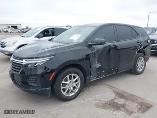 2024 Chevrolet Equinox LS with VIN 3GNAXHEG1RL235275, listed as a IAAI auction lot 41278566 with 48,546 mi miles. Bid and sale history available at carsss.com. Image 17.