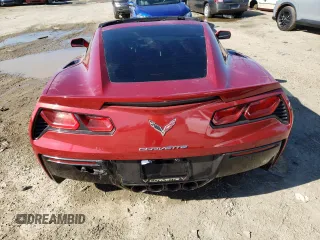 2015 Chevrolet Corvette Z51 2LT with VIN 1G1YK2D76F5114010, listed as a Copart auction lot 49416744 with 8,892 mi miles. Bid and sale history available at carsss.com. Image 6.