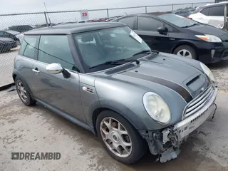 2006 MINI Hardtop S with VIN WMWRE33546TJ40154, listed as a IAAI auction lot 41924257 with 109,158 mi miles and . Bid and sale history available at DreamBid. Image 1.