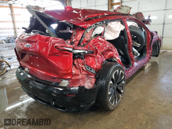2024 Chevrolet Blazer EV eAWD RS z VIN 3GNKDCRJ4RS168621, wystawiony jako Copart lot #46397265 z przebiegiem Nie podano mil oraz Nie do naprawy. Historia ofert i sprzedaży dostępna na DreamBid. Obrazek 3.