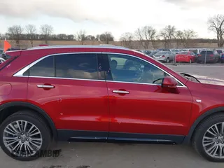 2024 Cadillac XT4 AWD Premium Luxury with VIN 1GYFZDR40RF102464, listed as a IAAI auction lot 41968335 with 25,676 mi miles and . Bid and sale history available at carsss.com. Image 13.
