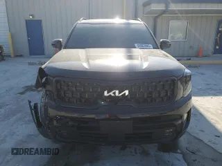 2024 Kia Telluride SX X-Line with VIN 5XYP5DGCXRG502514, listed as a Copart auction lot 48963985 with 20,560 mi miles and Salvage Title. Bid and sale history available at carsss.com. Image 5.