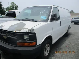 2011 Chevrolet Express Cargo with VIN 1GCWGFCB7B1123426, listed as a IAAI auction lot 42573299 with Not provided miles and . Bid and sale history available at DreamBid. Image 19.
