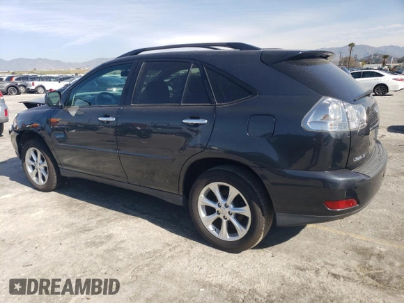 2009 Lexus RX 350 with VIN 2T2GK31U09C081687, listed as a Copart auction lot 45709395 with 197,138 mi miles and Salvage Title. Bid and sale history available at DreamBid. Image 2.