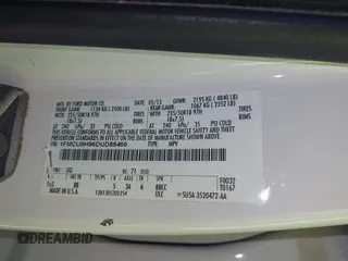 2013 Ford Escape SEL с VIN 1FMCU9H96DUD88466, выставлен на аукционе IAAI как лот 42202030 с пробегом 135 424 миль миль и . История ставок и продаж доступна на DreamBid. Изображение 9.