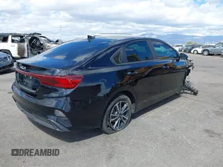 2023 Kia Forte LXS with VIN 3KPF24AD3PE651590, listed as a IAAI auction lot 41713050 with 29,727 mi miles. Bid and sale history available at carsss.com. Image 4.
